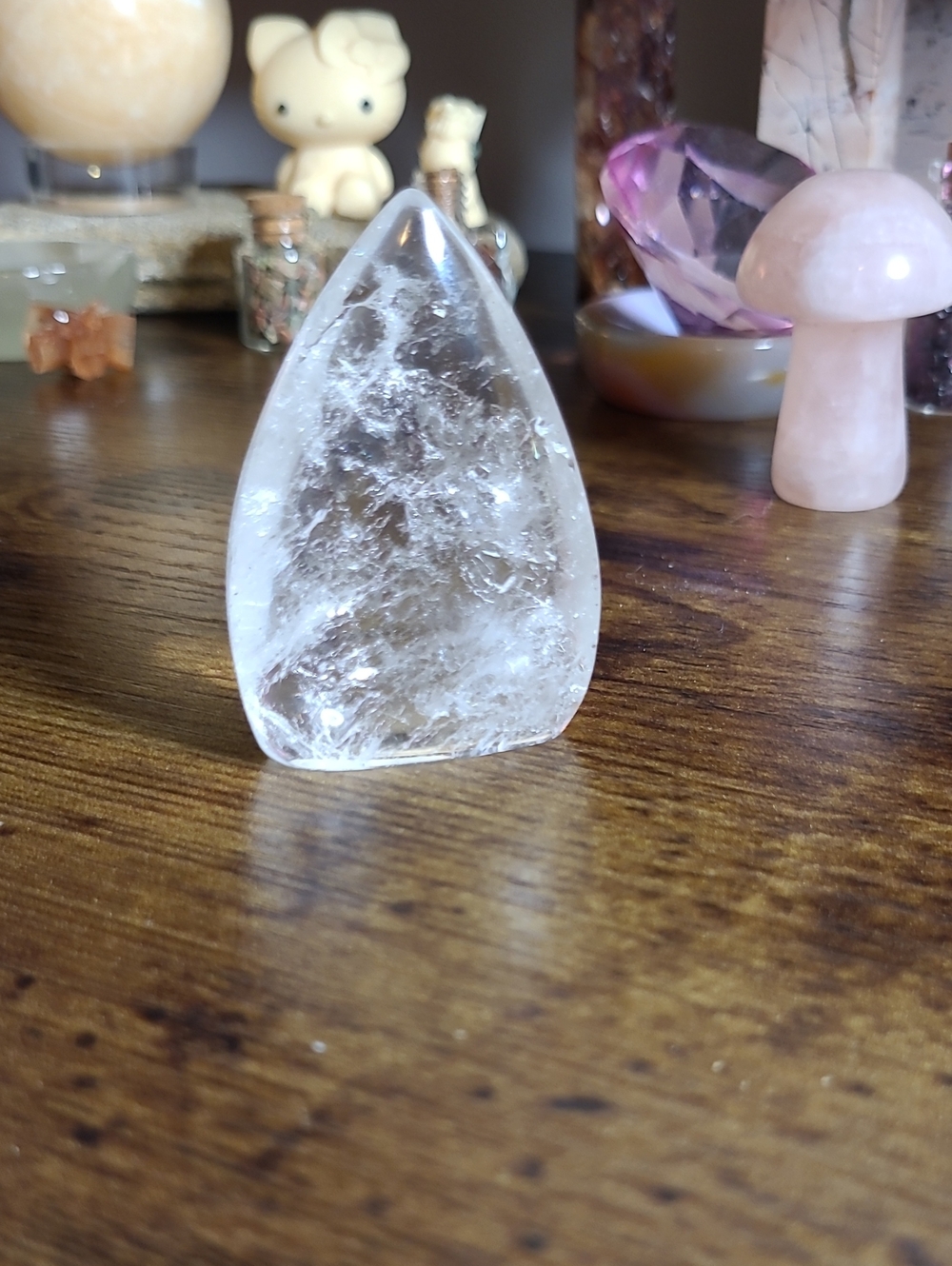 Crackle Quartz Teardrop - Picture 2 of 2